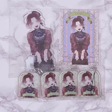 사카마키 라이토 아크릴 스탠드 브로마이드 세트 스트랩 디어라바