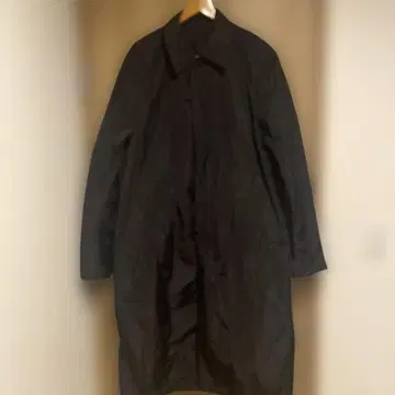 DRIES VAN NOTEN 블랙 스텐카라 코트
