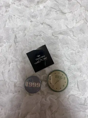 니시나 TORATORA 1999 캔뱃지 세트