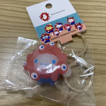 미야쿠미야쿠 산리오 클리어 키링 시나몬