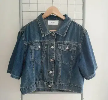 TRANOI. 데님 자켓 반팔