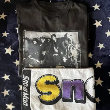 Snow Man SnowWorld 티셔츠 머플러 타월