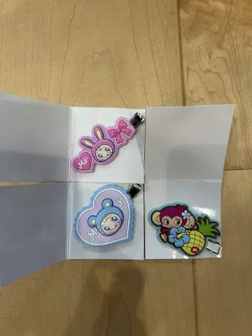 나루미야 캐릭터즈 러버 클립 부착 구미 [ 3개 세트 ]