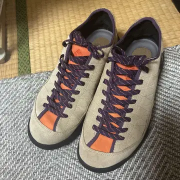 컬럼비아 스니커즈 베이지 오렌지 25.5cm