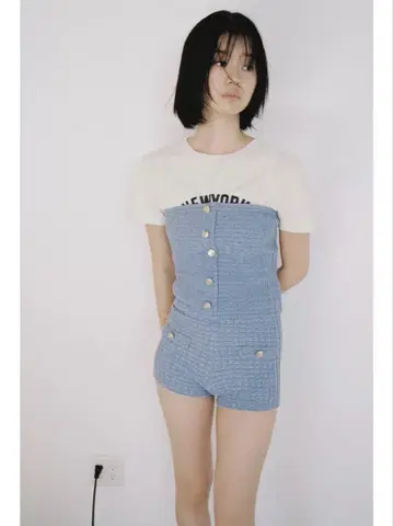 ZARA 스트레치 튜브탑 M