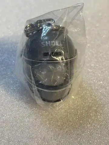 [새상품] 가챠 SHOEI 헬멧 키링 그램마스터 바사 그레이