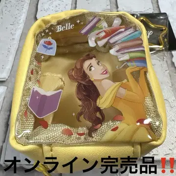 시마무라 미녀와 야수 벨 카라비너 포함 클리어 파우치