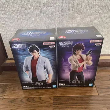 CITY HUNTER 사에바 료 마키무라 카오리 피규어 세트