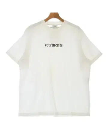 VETEMENTS T셔츠 티셔츠 남성용