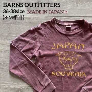BARNS OUTFITTERS 수베니어 T셔츠 36-38 S 롱T