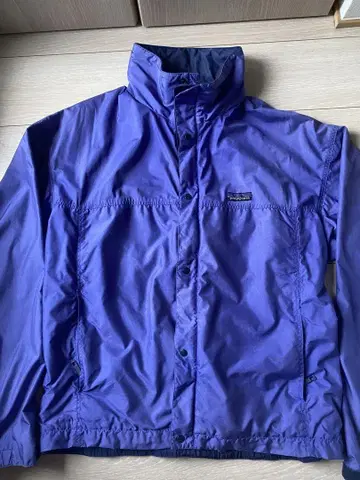 Patagonia 보라색 풀 지퍼 자켓
