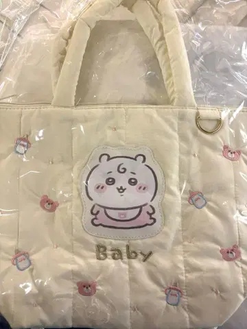 치이카와(먼작귀) Chiikawa 베이비 퀼팅 토트백