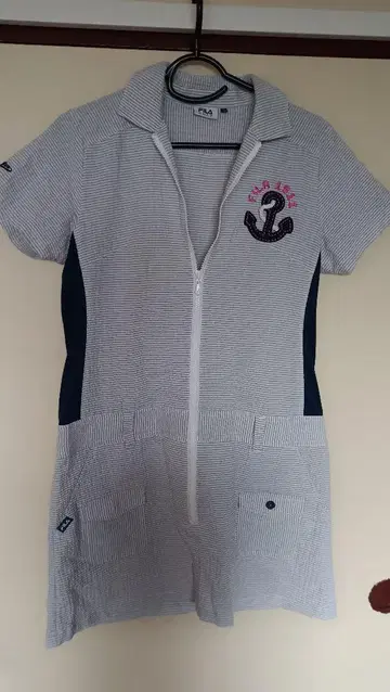 FILA 스트라이프 폴로 원피스 L 사이즈