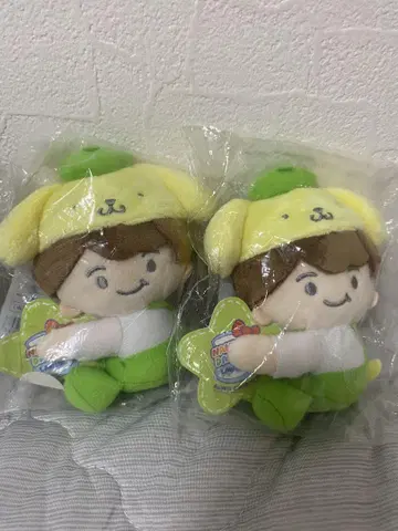 봉제 인형 세트 개성 있는 모자 포함