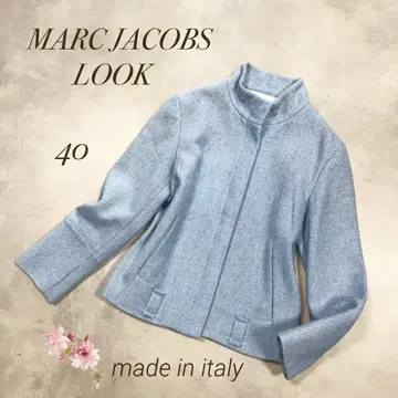 MARC JACOBS / 라이트 블루 스탠드 카라 자켓 40