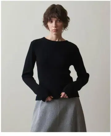 Steven Alan 코튼 울 리브 니트 풀오버
