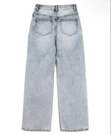 andmary Heart plump denim XS 사이즈