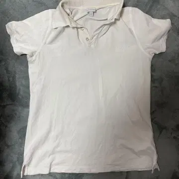 ARMANI 피케 셔츠 L 사이즈 화이트