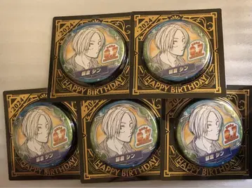 SAKAMOTO DAYS 생일 캔뱃지 아사쿠라 신 5점