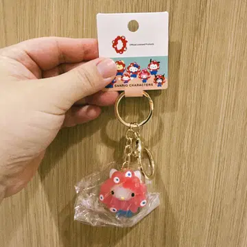 오사카 간사이 만박 산리오 미야쿠미야쿠 키티 클리어 키링