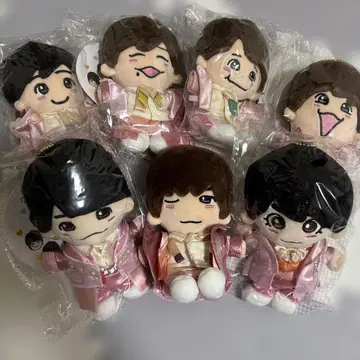 나니와단시 인형 7체 세트