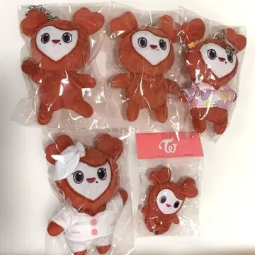 twice 러블리 채영 손가락 인형 백참 세트