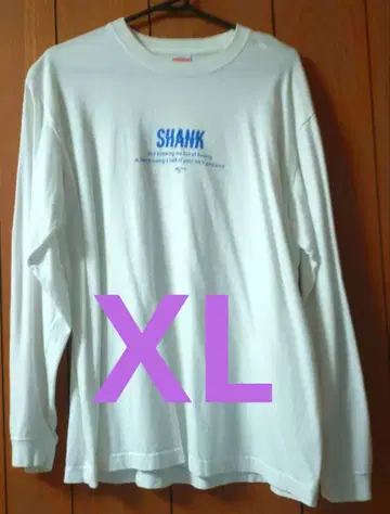 SHANK 롱T 화이트 XL