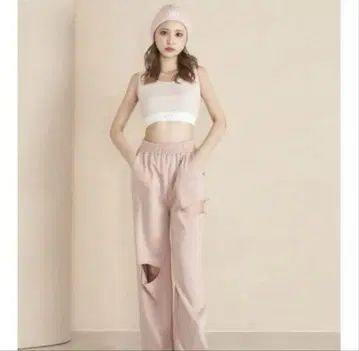 다리치 컷오프 맨투맨 팬츠