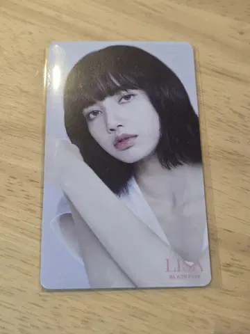 LISA BLACKPINK 혜택 카드 THE ALBUM