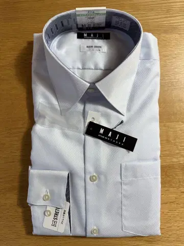 새상품 MAJI AOKI 논아이론 셔츠 39-82 M 사이즈