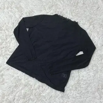 [ c5978 ] GU 티셔츠 긴팔 블랙 심플