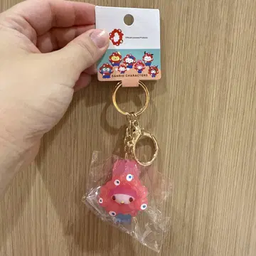 산리오 미야쿠미야쿠 클리어 키링 마이멜로디