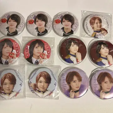 이쿠타 테루 이시도우 후타바 레뷰 스타라이트 캔뱃지