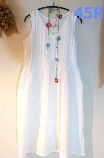 45R/cotton 튜닉 린넨
