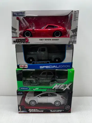Maisto 등 1/24 4대 세트 2000GT 포드 시트로엥