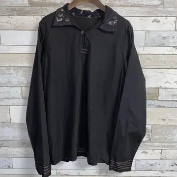 CASEY VIDALENC 핸드 스티치 카프리 셔츠 size 48