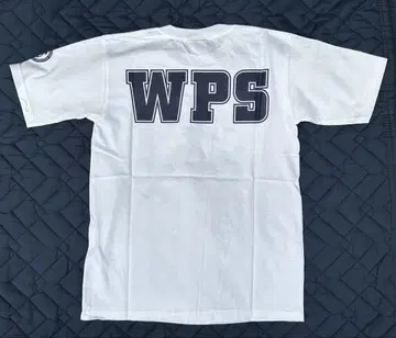 미사용 택 포함 춤추는 대수사선 WPS 티셔츠 화이트 XS 사이즈
