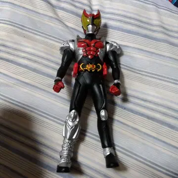 가면라이더 피규어 27.5cm 블랙/실버/빨간색