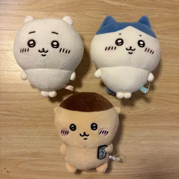 치이카와 봉제 인형 3종 세트