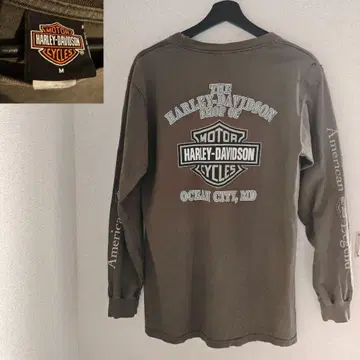 Harley Davidson USA제 긴팔 롱 T