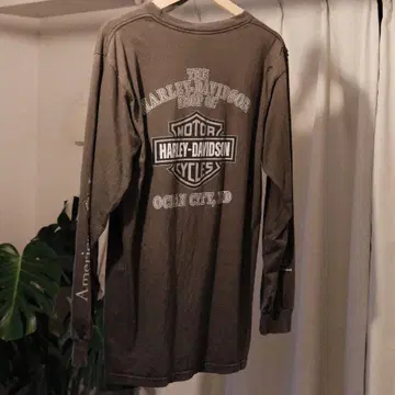 Harley Davidson USA제 긴팔 롱 T