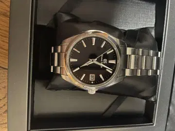 그랜드세이코 GS SBGV223 40mm 케이스 쿼츠 블랙 다이얼
