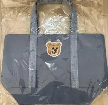 미사용 새상품 러브리 와펜 토트백 라이트 블루 소