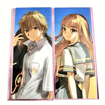 FGO 최종 재림전 편성 화면풍 카드 키시나미 하쿠노 2종
