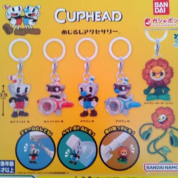 익명 배송 총 5종 세트 CUPHEAD 메지루시 액세서리