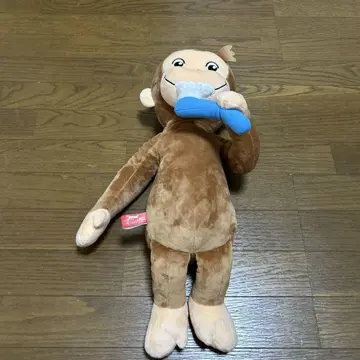 호기심 많은 죠지 봉제 인형 칫솔 포함 약 40cm