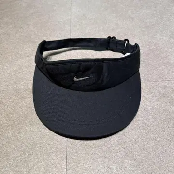 Nike 선바이저 캡 모자 빈티지 90s 블랙