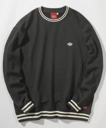 Dickies/디키즈 블랙 원포인트 로고 맨투맨