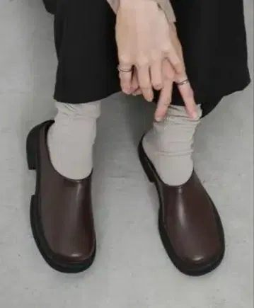 스퀘어토 볼륨 밑창 셀렉 모카 브라운 L