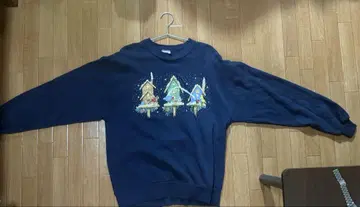 90s made in USA 네이비 빈티지 맨투맨